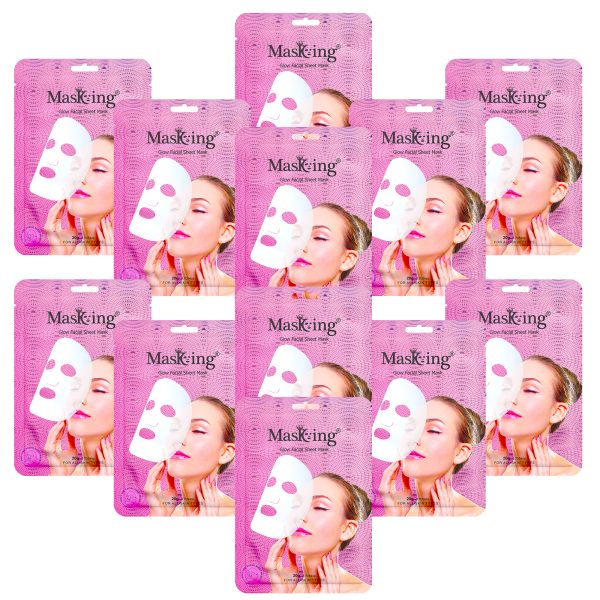 Masking-Glow-Facial-Sheet-Mask- for Face Brightening