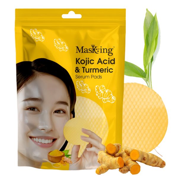 Masking-Kojic-acid-And-Turmeric-Deep-Cleansing-Pads-for-Brightening-Skin