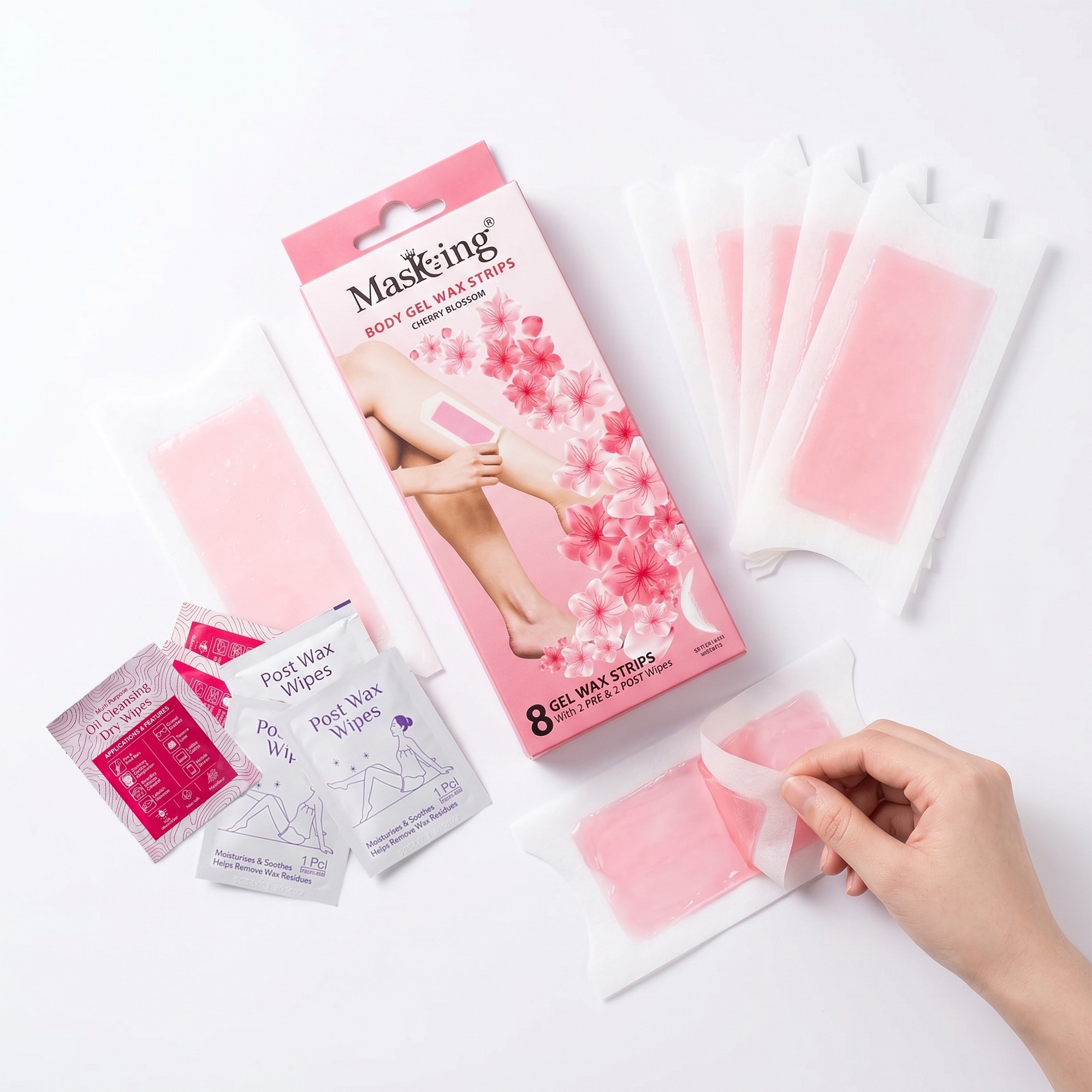 Body Gel Wax Strips - Image 2