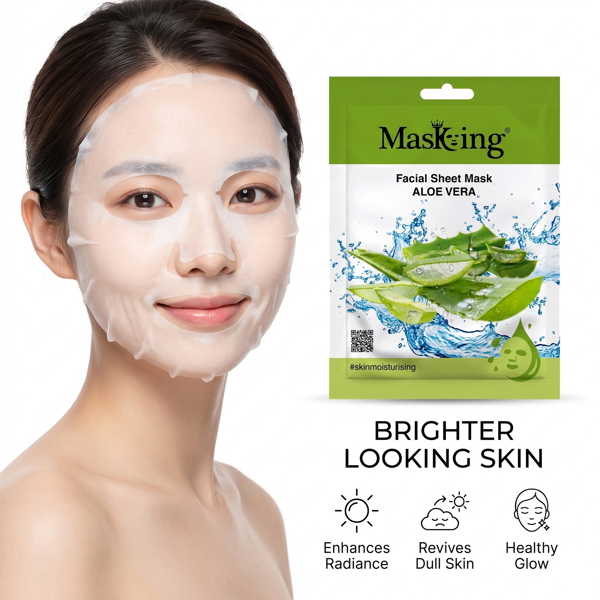 Beauty Aloe Vera Facial Sheet Mask