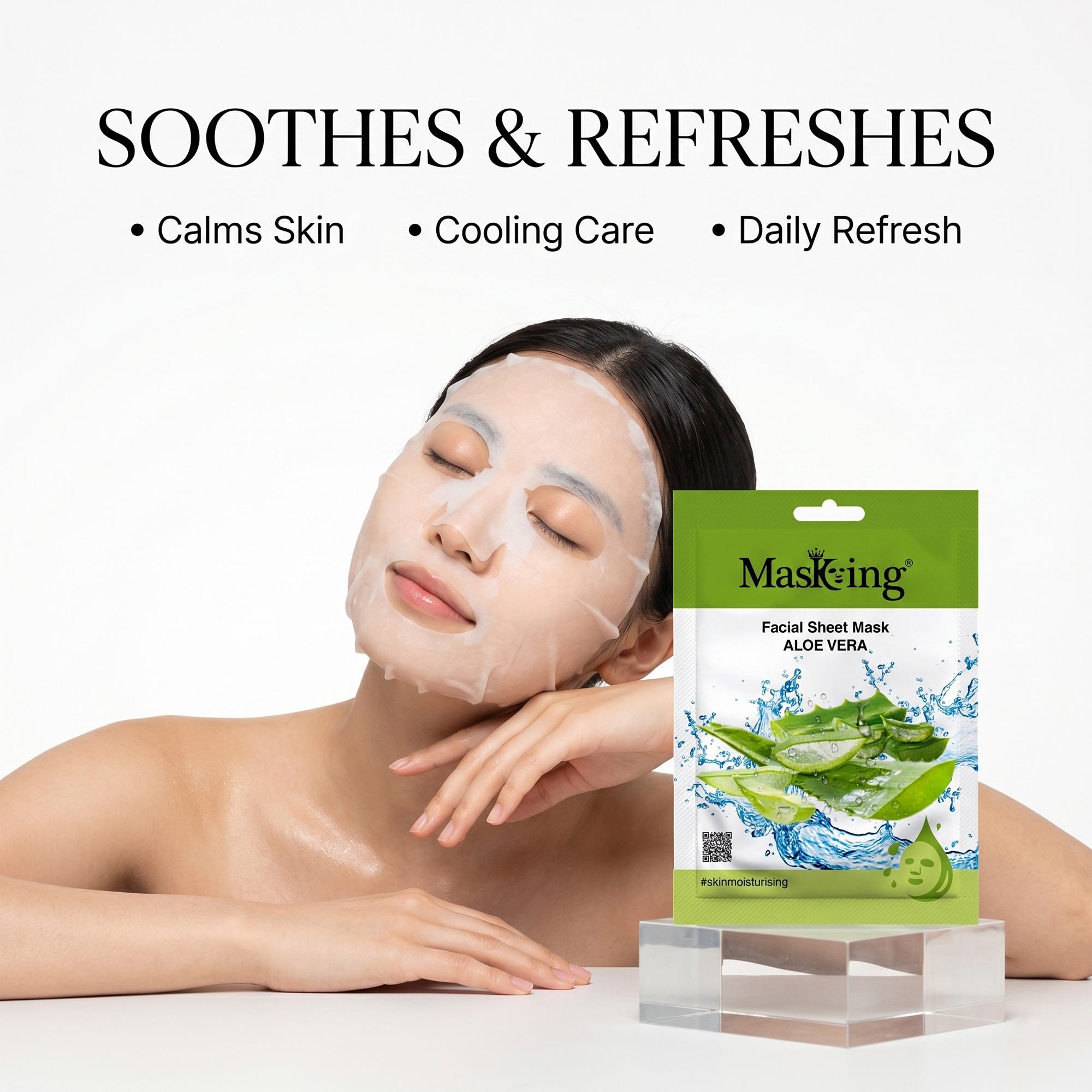 Beauty Aloe Vera Facial Sheet Mask