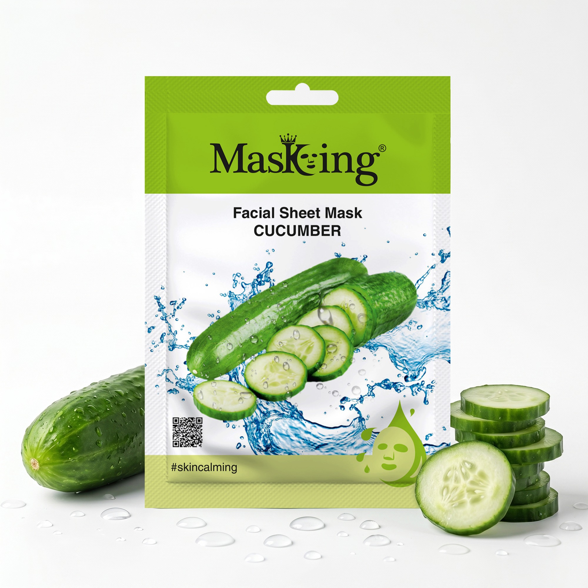 Beauty Cucumber Facial Sheet Mask - Image 2