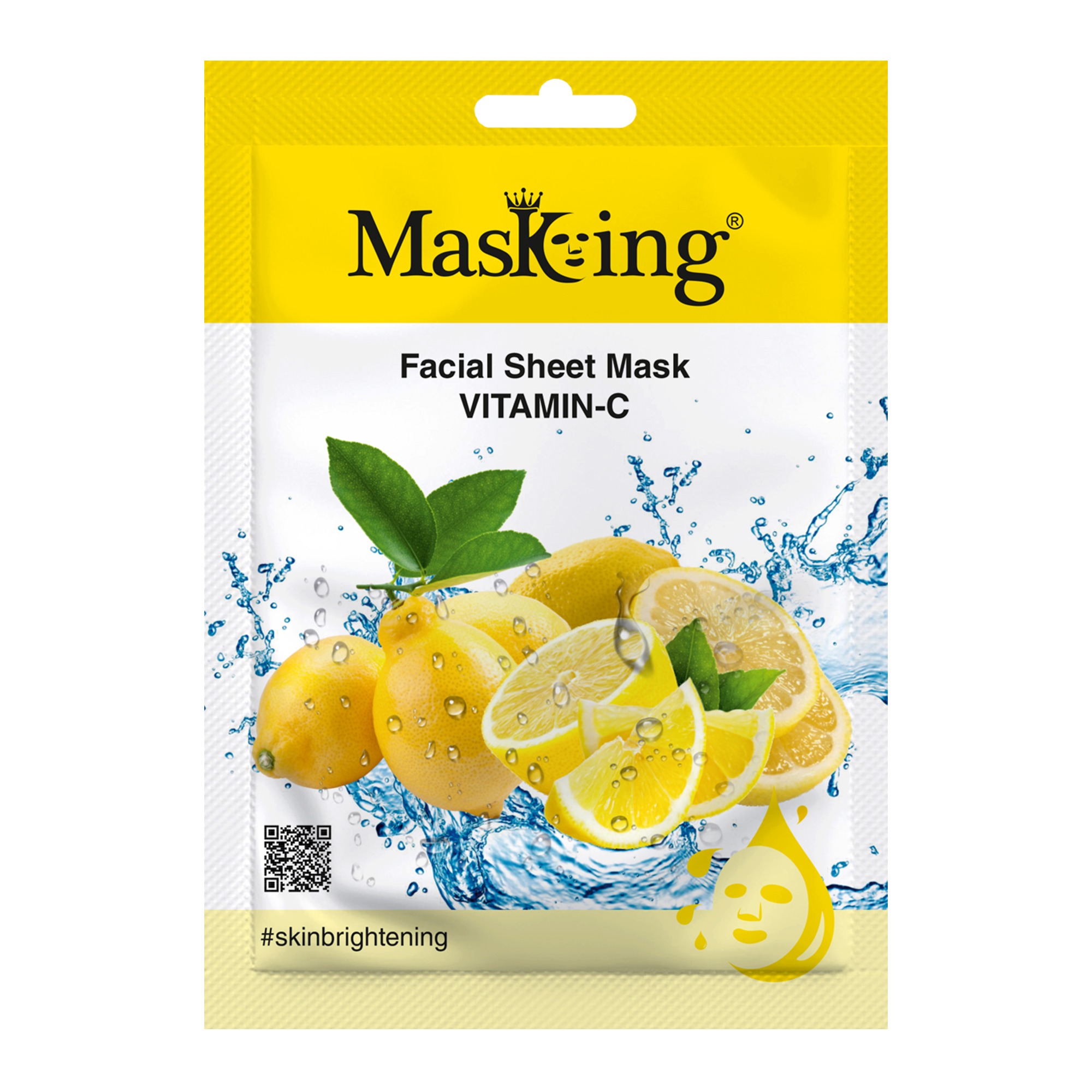 Beauty Vitamin-C Facial Sheet Mask
