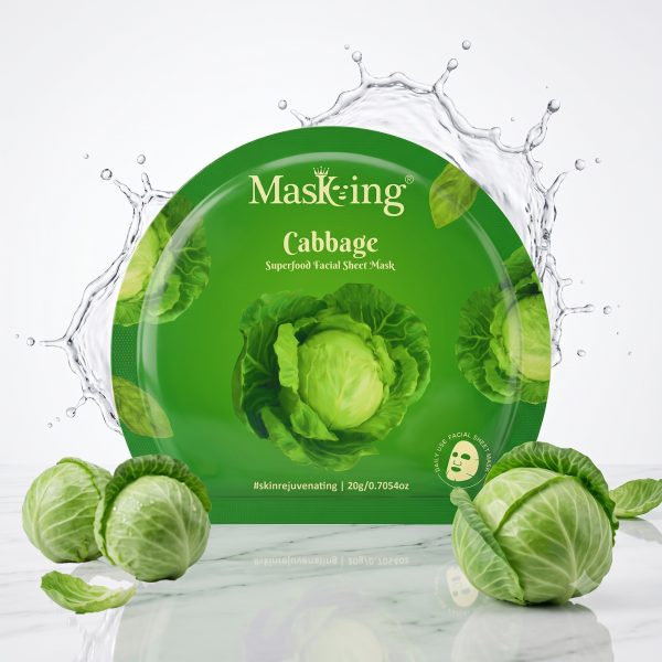 Superfood Cabbage Facial Sheet Mask