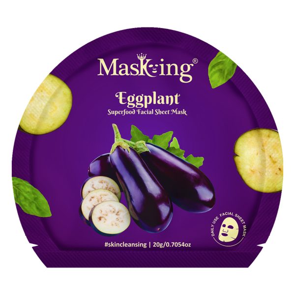 Superfood Egg Plant Facial Sheet Mask